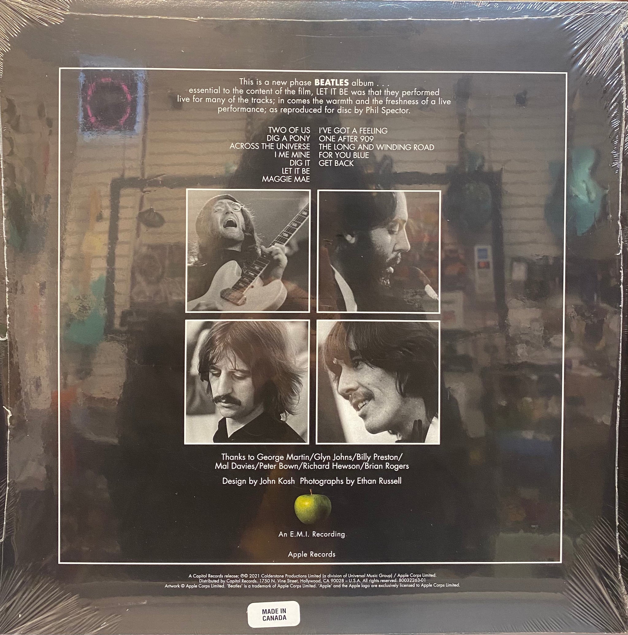 The Beatles - Let It Be - Vinyl Record LP