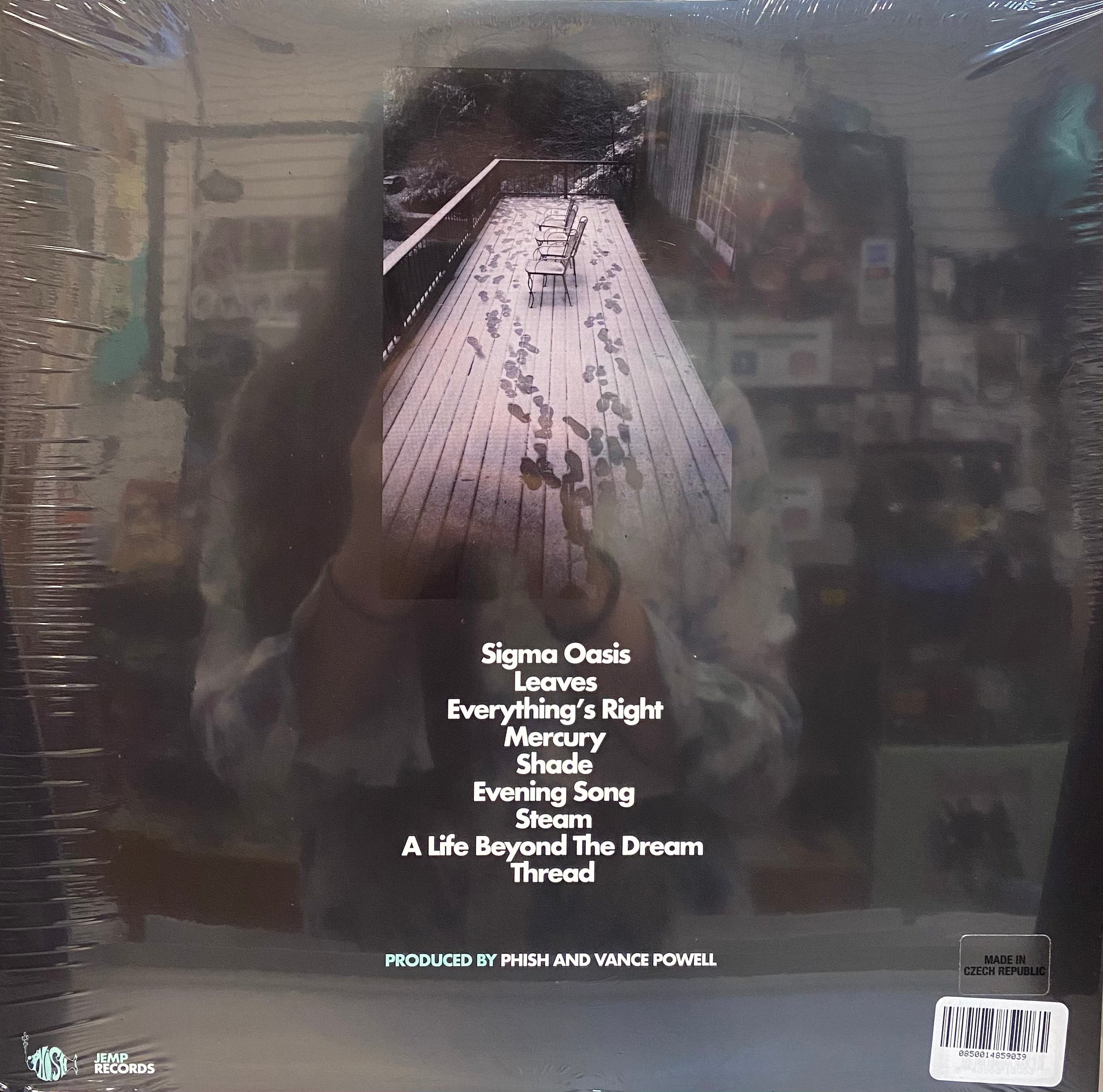 Phish - Sigma Oasis - Seafoam/Black Split Colored Vinyl Record LP