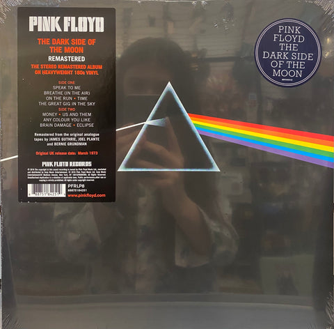 Pink Floyd - Dark Side of the Moon - Remastered - 180-gram - Vinyl Record LP - 2016' Pressing (OOP)