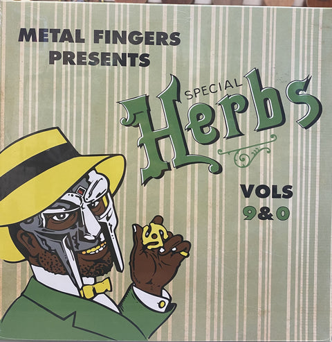 MF Doom - Special Herbs - Vols 9 & 0 - Vinyl LP Record