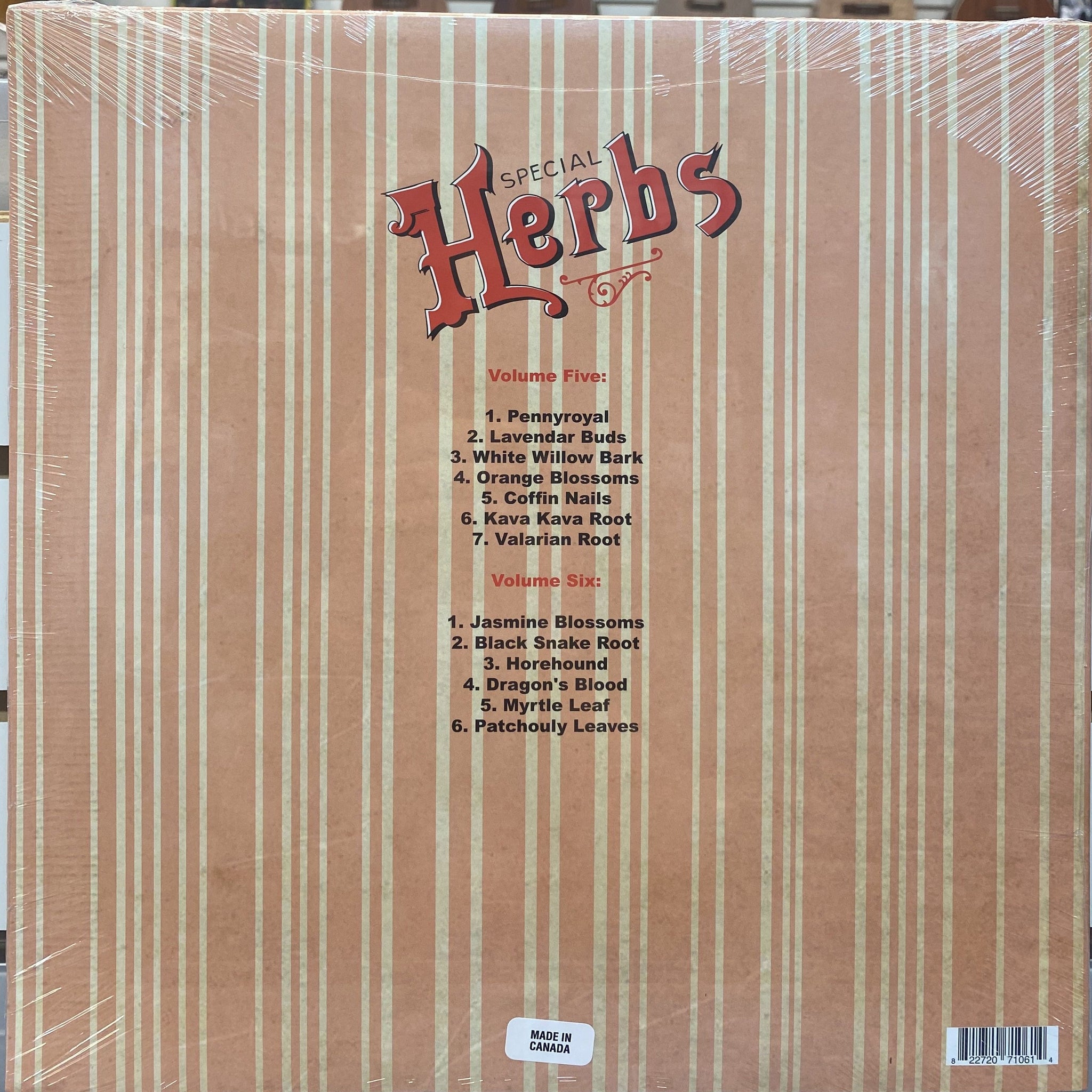 MF Doom Special Herbs Vols  Vinyl LP Record Grass Roots Music  Store