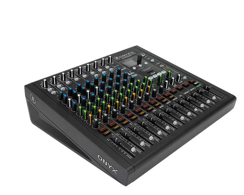 Mackie Onyx12 Premium Analog Mixer with Multitrack USB