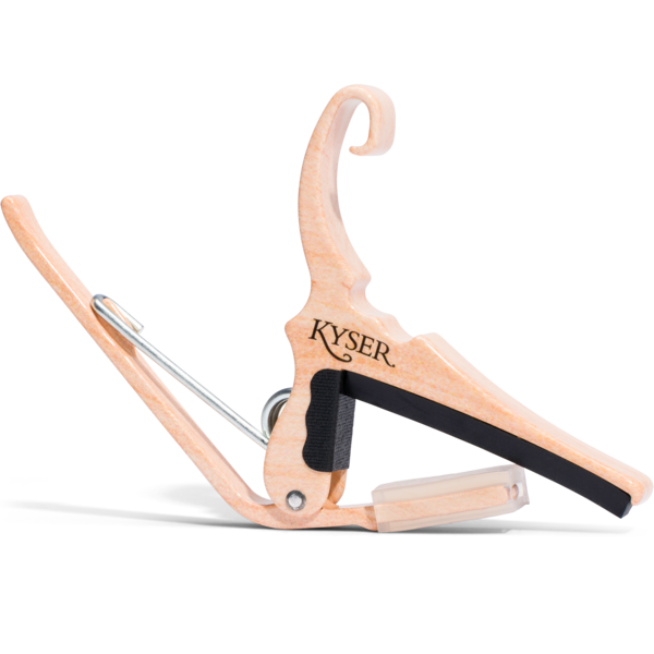 KYSER® KG6MA ACOUSTIC QUICK CHANGE CAPO MAPLE FOR SIX STRING GUITARS