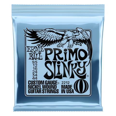 Ernie Ball Primo Slinky - Custom Gauge Nickel Wound Guitar Strings 9.5-44