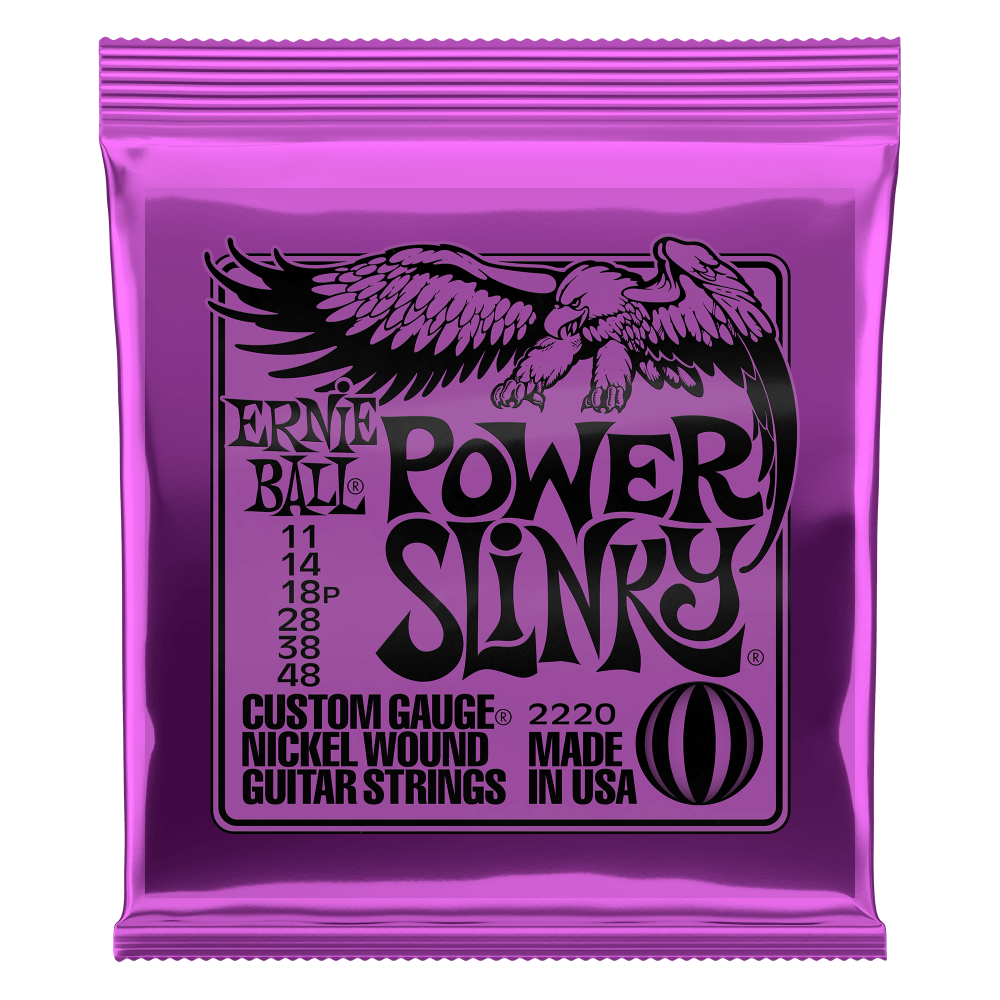 Ernie Ball Power Slinky Custom Gauge Nickel Wound Electric