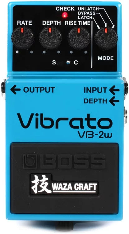 Boss VB-2w Waza Craft Vibrato Guitar Pedal