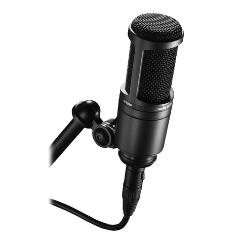 Audio Technica AT2020 Cardioid Condenser Studio XLR Microphone