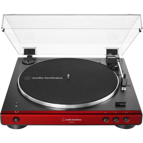 Audio-Technica AT-LP60XBT Red Turntable