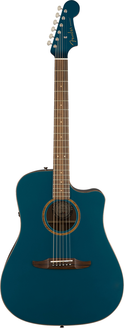 Fender Malibu Classic Acoustic / Electric Guitar - Cosmic Turquoise