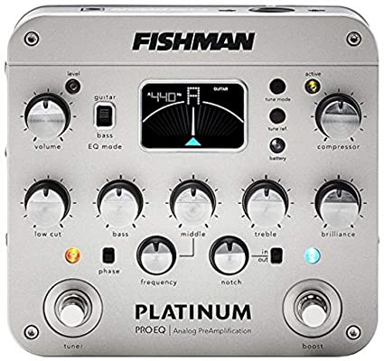 Fishman Platinum Pro EQ Analog PreAmplification plus D.I.