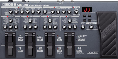 BOSS ME-80 Guitar Effects Pedal Processor