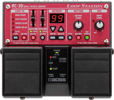 BOSS RC-30 Loop Station Twin Pedal
