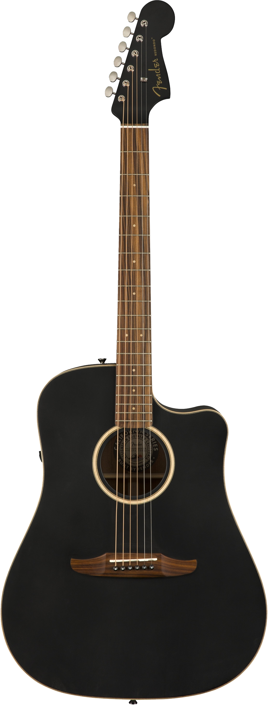 Fender Redondo Special Acoustic / Electric Guitar - Jetty Black