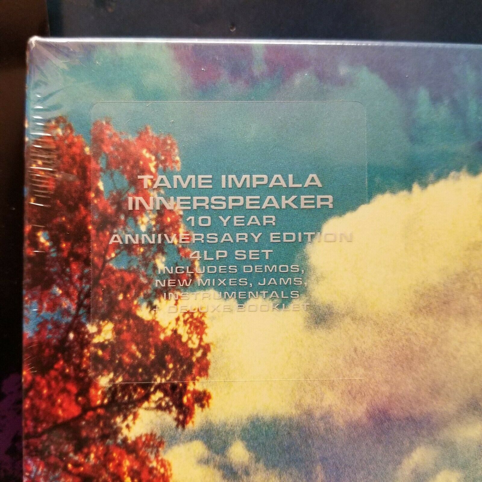 Tame Impala Innerspeaker 10 Year Anniversary Vinyl Edition 4-LP Record Box Set
