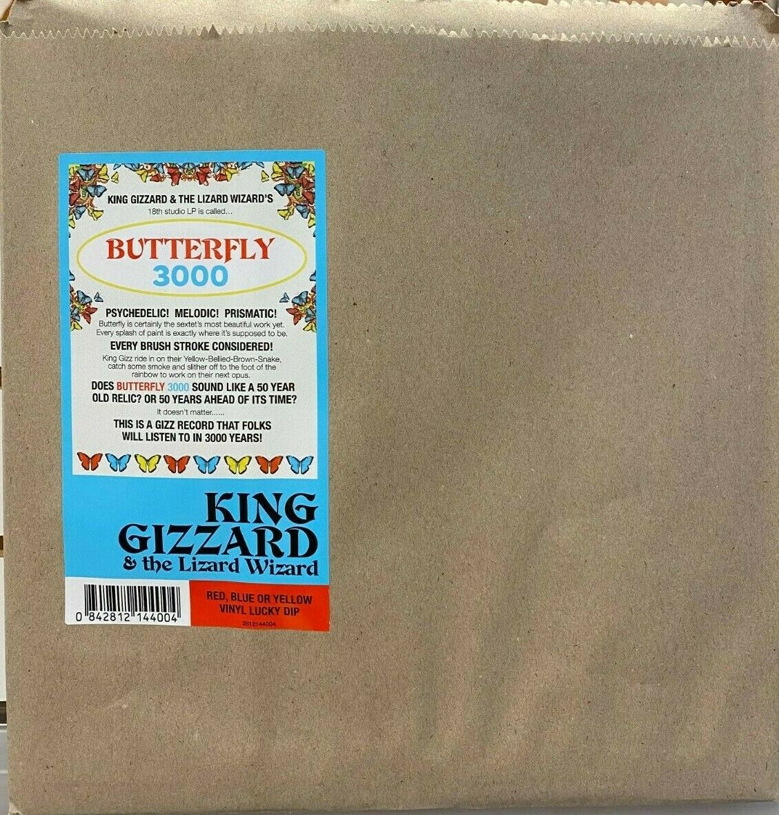 King Gizzard and the Lizard Wizard - Butterfly 3000 - Vinyl Record LP