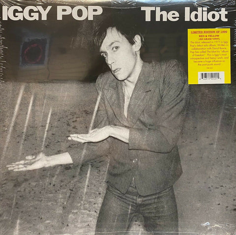 Iggy Pop - The Idiot - Limited Edition Red and Yellow Vinyl Record LP